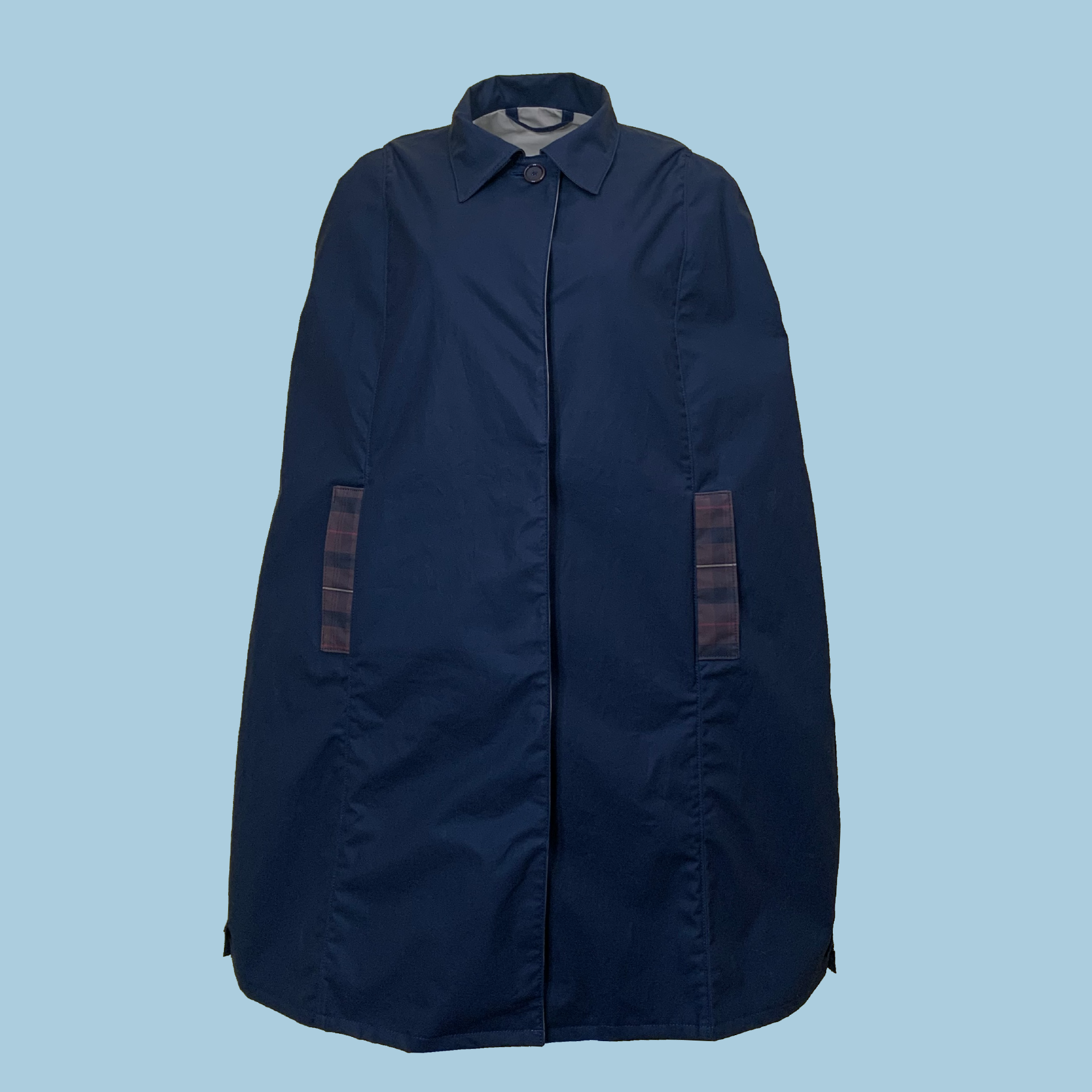LR Genderless Signature Cape - SP Navy/Delamere/Beige