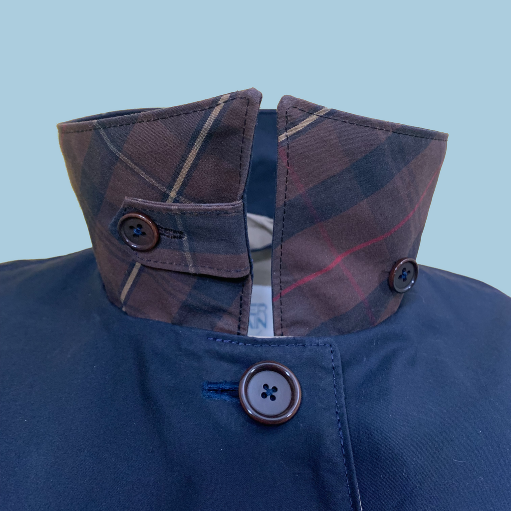LR Genderless Signature Cape - SP Navy/Delamere/Beige