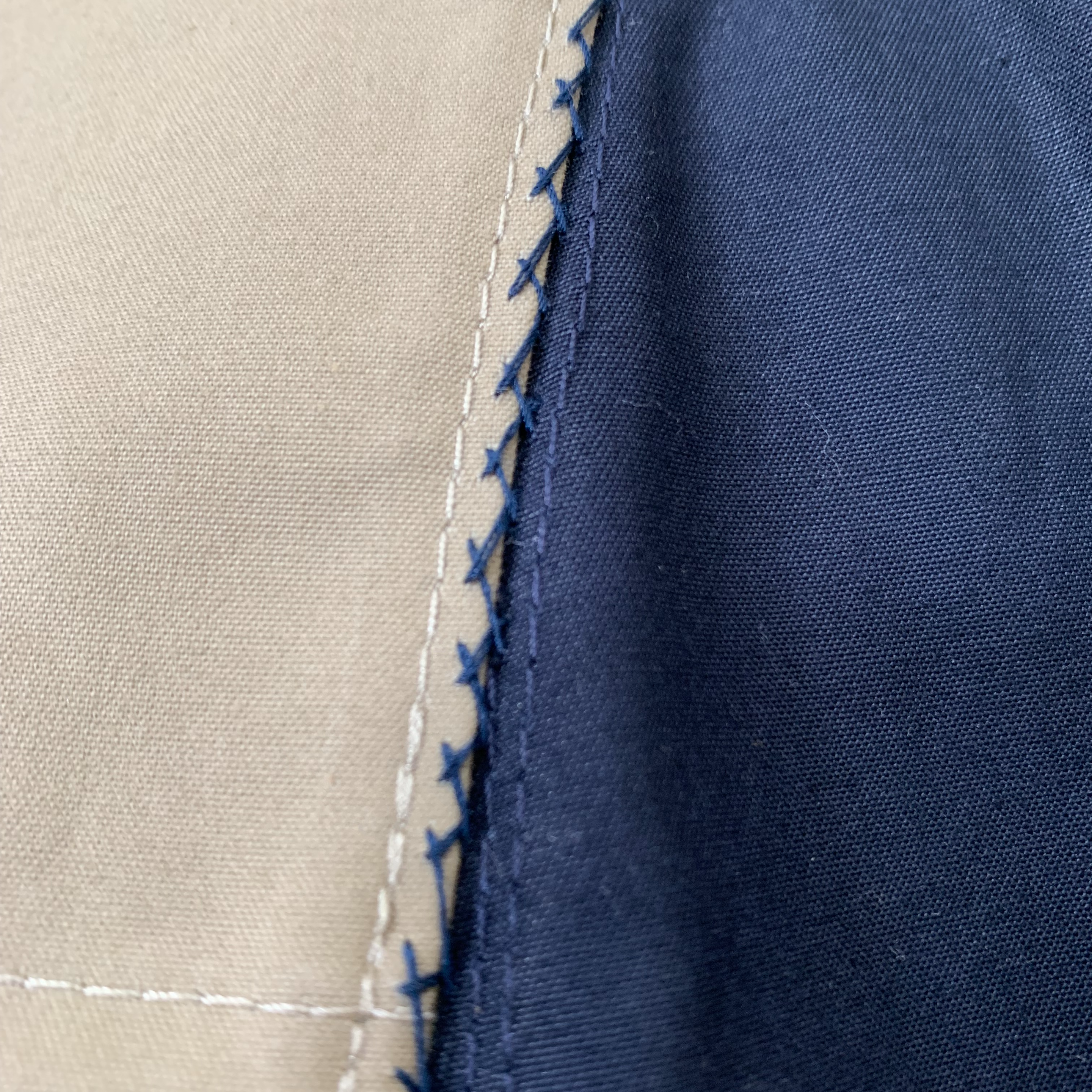 LR Genderless Signature Cape - SP Navy/Delamere/Beige