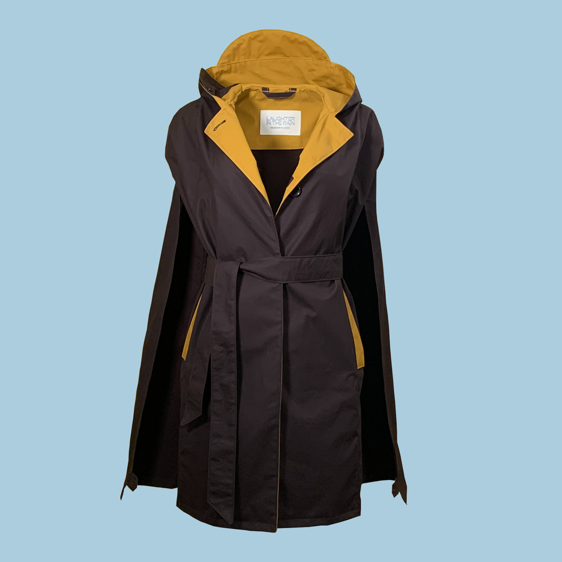 LR Genderless Signature Cape - Brown/Dark Yellow